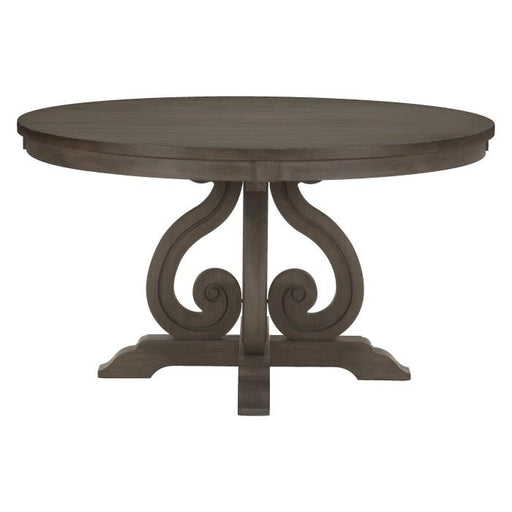 Homelegance Toulon  Round Dining Table in Dark Pewter 5438-54* image