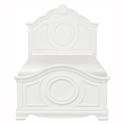 Homelegance Lucida Twin Panel Bed in White 2039TW-1* image