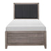 Five Star Furniture - Homelegance Woodrow Twin Panel Bed in Gray 2042T-1* image