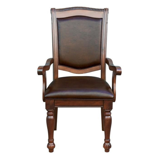 Homelegance Lordsburg Arm Chair in Brown Cherry (Set of 2) image