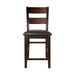 Five Star Furniture - Homelegance Mantello Counter Height Chair in Cherry (Set of 2) image