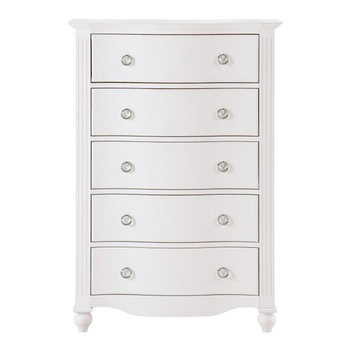 Homelegance Meghan 5 Drawer Chest in White 2058WH-9 image