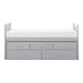 Five Star Furniture - Homelegance Orion Twin/Twin Trundle Bed w/ 2 Storage in Gray B2063PR-1* image