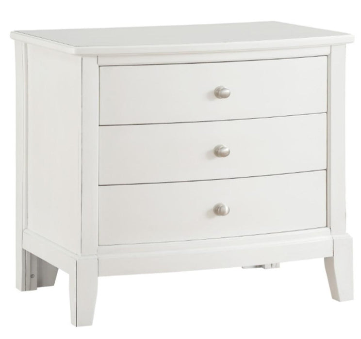 Homelegance Cotterill Nightstand in Antique White 1730WW-4