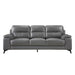 Five Star Furniture - Homelegance Furniture Mischa Sofa in Dark Gray 9514DGY-3 image