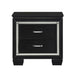 Five Star Furniture - Homelegance Allura Nightstand in Black 1916BK-4 image