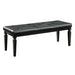 Five Star Furniture - Homelegance Allura Bed Bench in Black 1916BK-FBH image