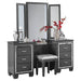 Five Star Furniture - Homelegance Allura Vanity Dresser with Mirror in Gray 1916GY-15* image