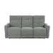 Five Star Furniture - Homelegance Furniture Edition Power Double Lay Flat Reclining Sofa in Dove Grey 9804DV-3PWH image