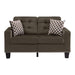 Five Star Furniture - Homelegance Furniture Lantana Loveseat in Chocolate 9957CH-2 image