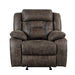 Five Star Furniture - Homelegance Furniture Madrona Glider Reclining Chair in Dark Brown 9989DB-1 image