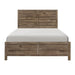 Five Star Furniture - Homelegance Furniture Mandan Full Panel Bed in Weathered Pine 1910F-1* image