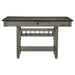 Five Star Furniture - Homelegance Granby Counter Height Dining Table in Coffee and Antique Gray 5627GY-36* image