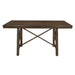 Five Star Furniture - Homelegance Furniture Levittown Counter Height Table in Brown 5757-36 image