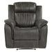 Five Star Furniture - Homelegance Furniture Centeroak Reclining Chair in Gray 9479BRG-1 image