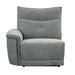 Five Star Furniture - Homelegance Furniture Tesoro Left Side Reclining Chair in Dark Gray 9509DG-LR image