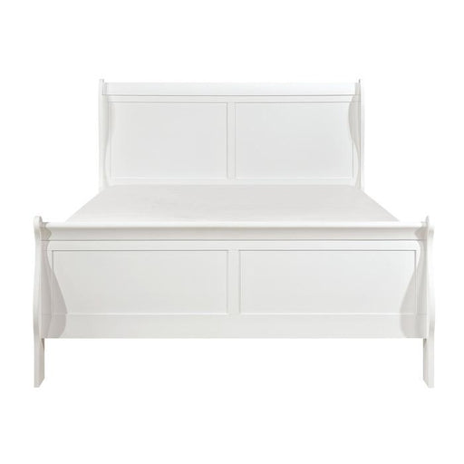 Homelegance Mayville Queen Sleigh Bed in White 2147W-1 image