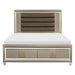 Five Star Furniture - Homelegance Furniture Loudon King Platform with Storage Bed in Champagne Metallic 1515K-1EK* image