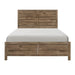Five Star Furniture - Homelegance Furniture Mandan Queen Panel Bed in Weathered Pine 1910-1* image