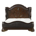 Five Star Furniture - Homelegance Royal Highlands Queen Upholstered Panel Bed in Rich Cherry 1603-1 image