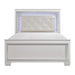 Five Star Furniture - Homelegance Allura Queen Panel Bed in White 1916W-1* image