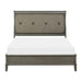 Five Star Furniture - Homelegance Cotterill Queen Upholstered Sleigh Bed in Gray 1730GY-1 image