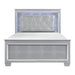 Five Star Furniture - Homelegance Allura Full Panel Bed in Silver 1916F-1* image