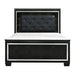 Five Star Furniture - Homelegance Allura King Panel Bed in Black 1916KBK-1EK* image