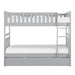 Five Star Furniture - Homelegance Orion Twin/Twin Bunk Bed with Trundle in Gray B2063-1*R image