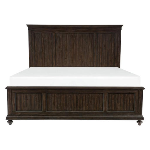 Homelegance Cardona Queen Panel Bed in Driftwood Charcoal 1689-1* image