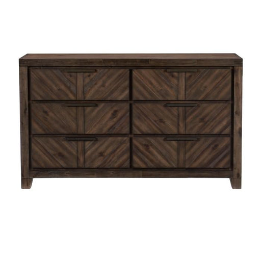 Homelegance Parnell Dresser in Rustic Cherry 1648-5 image