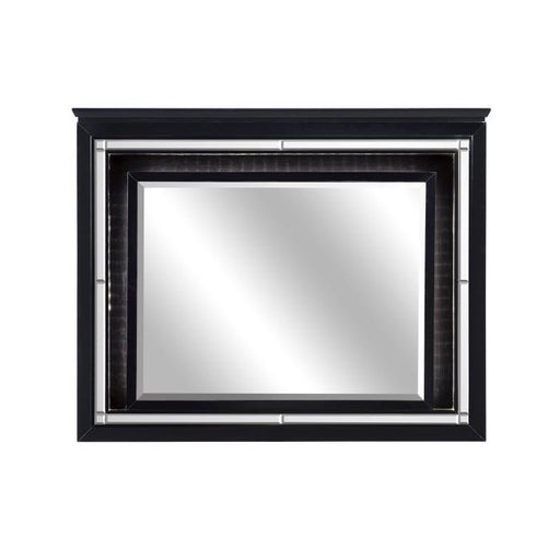 Homelegance Allura Mirror in Black 1916BK-6 image