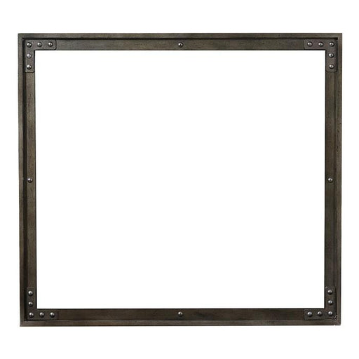 Homelegance Holverson Mirror in Rustic Brown & Gunmetal 1715-6 image