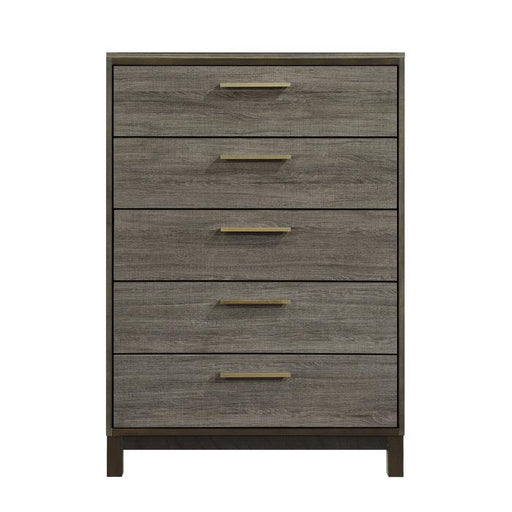 Homelegance Vestavia 5 Drawer Chest in Gray 1936-9 image