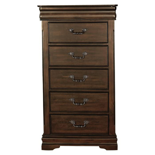 Homelegance Mont Belvieu Lift-Top Lingerie Chest in Dark Cherry 1869-12 image