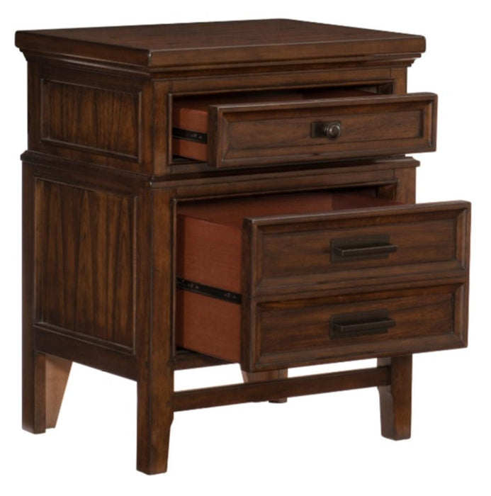 Frazier Nightstand in Dark Cherry 1649-4