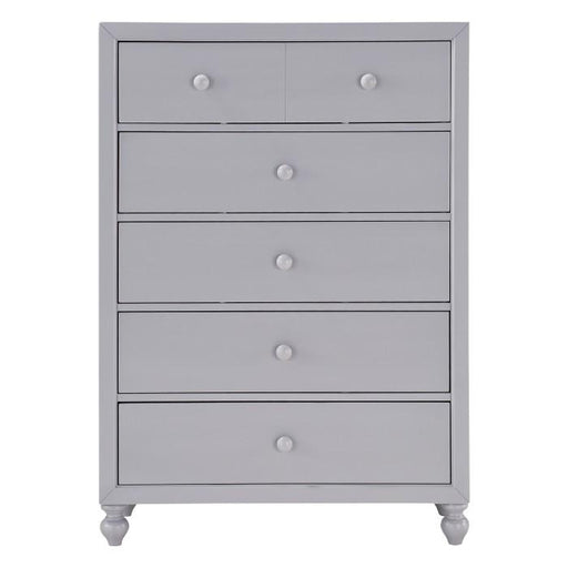 Homelegance Wellsummer 5 Drawer Chest in Gray 1803GY-9 image