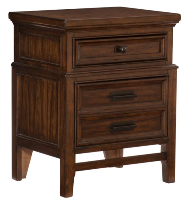 Frazier Nightstand in Dark Cherry 1649-4