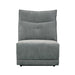 Five Star Furniture - Tesoro Armless Reclining Chair in Dark Gray 9509DG-AR - Five Star Furniture & Mattress (GA)