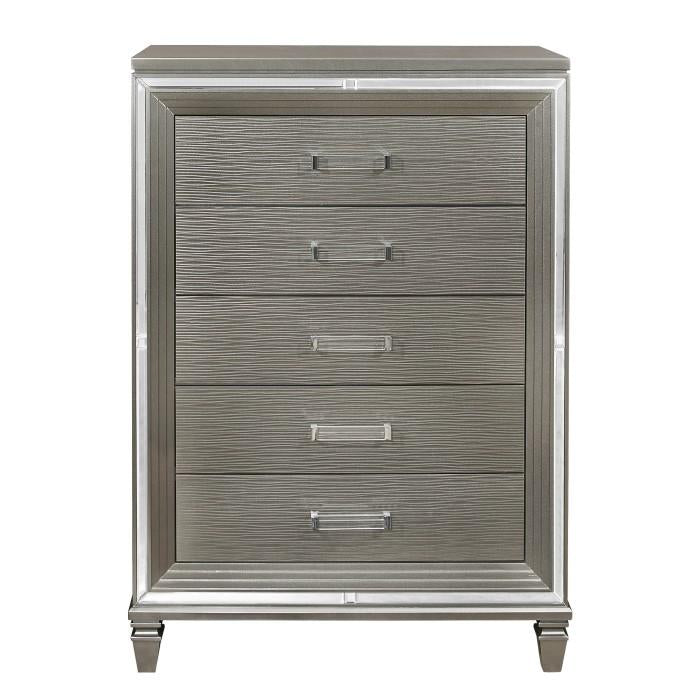 Homelegance Tamsin Chest in Silver Grey Metallic 1616-9 image