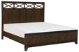Five Star Furniture - Griggs Queen Panel Bed in Dark Brown 1669-1* - Five Star Furniture & Mattress (GA)