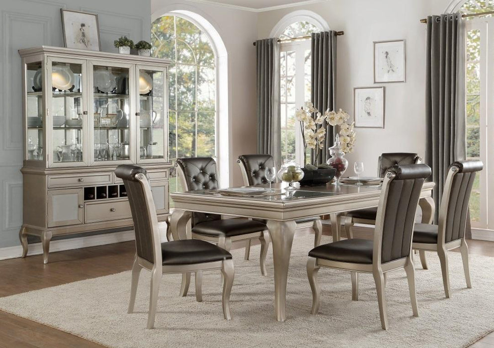 Five Star Furniture - Crawford Dining Table in Silver 5546-84