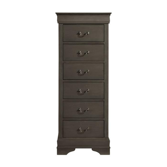 Mayville 6 Drawer Lingerie Chest in Gray 2147SG-12 image