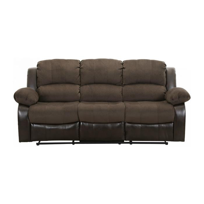 Granley Double Reclining Sofa in Chocolate 9700FCP-3 image