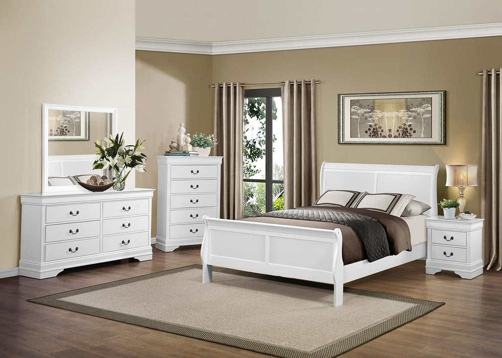 Five Star Furniture - Mayville 2 Drawer Nightstand in White 2147W-4