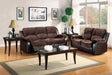 Five Star Furniture - Granley Double Reclining Sofa in Chocolate 9700FCP-3 - Five Star Furniture & Mattress (GA)