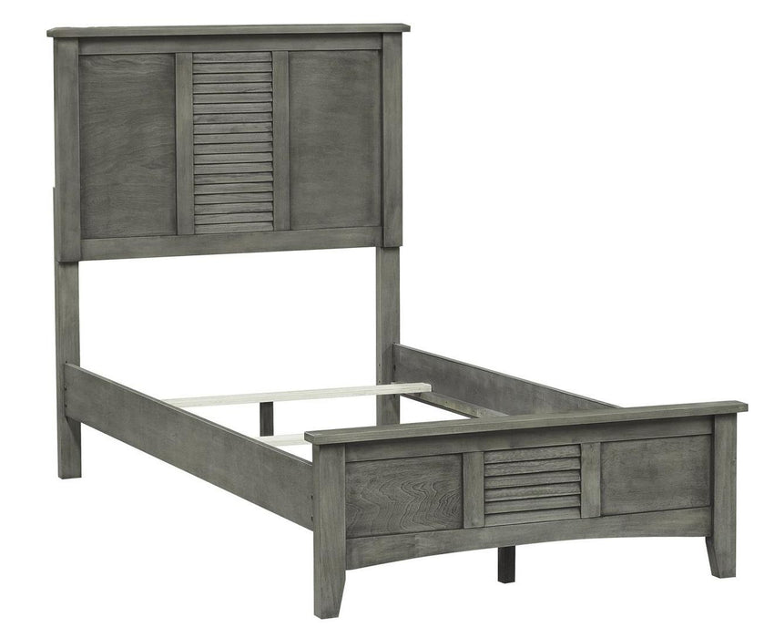 Five Star Furniture - Garcia Queen Panel Bed in Gray 2046-1