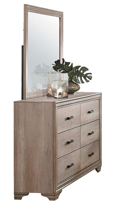 Five Star Furniture - Lonan Mirror in Natural 1955-6