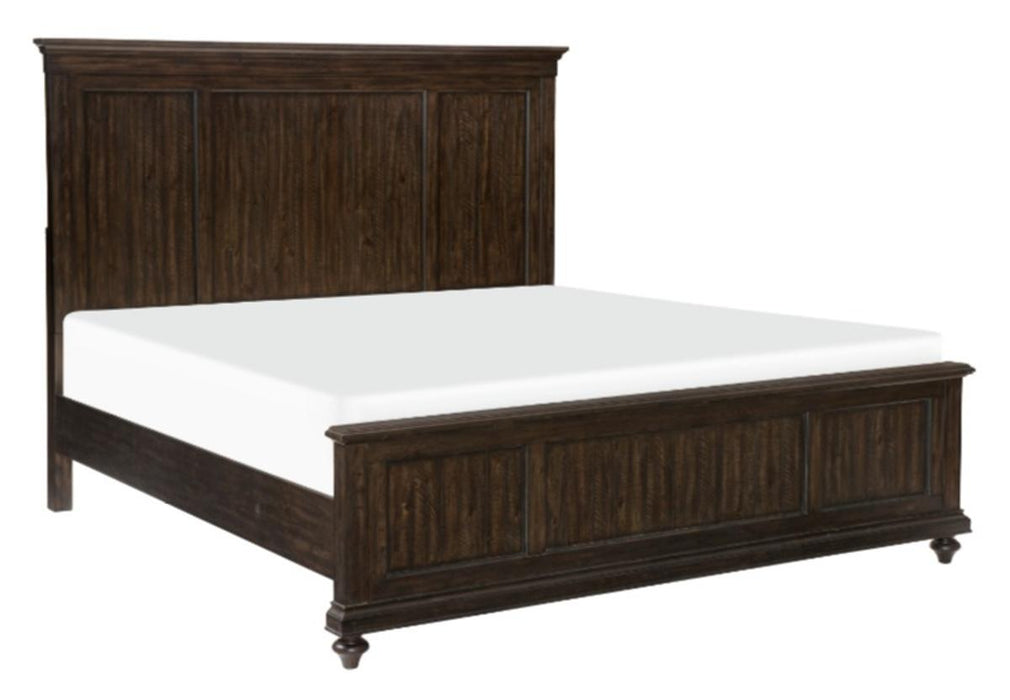 Five Star Furniture - Cardona Queen Panel Bed in Driftwood Charcoal 1689-1* - Five Star Furniture & Mattress (GA)