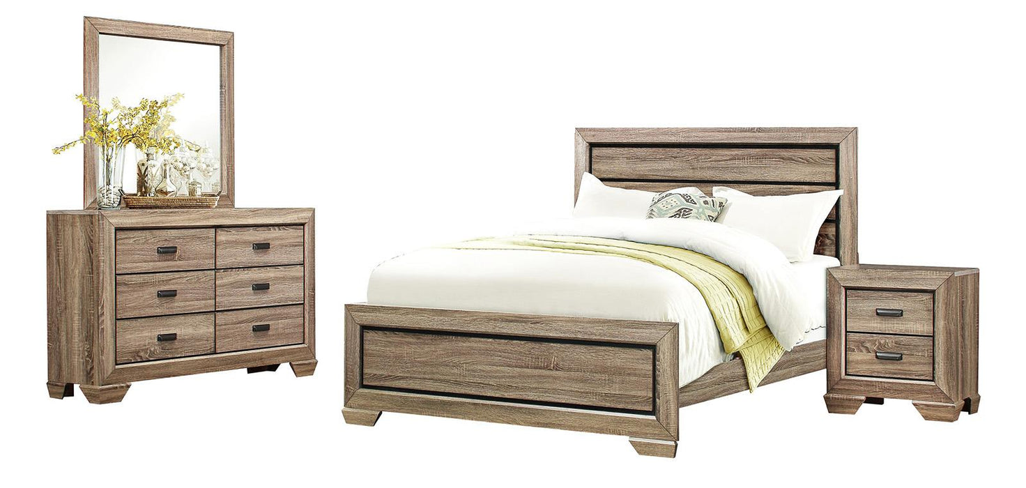 Five Star Furniture - Beechnut Queen Panel Bed in Natural 1904-1